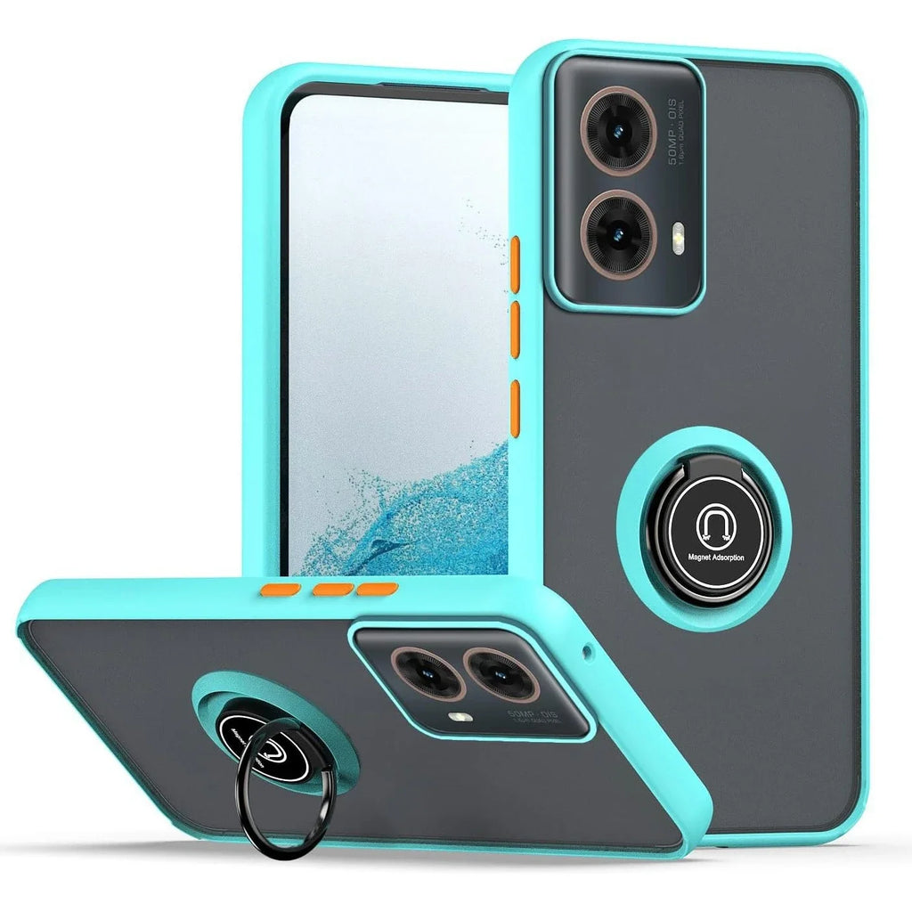 Motorola Moto Armor Matte Ring Case