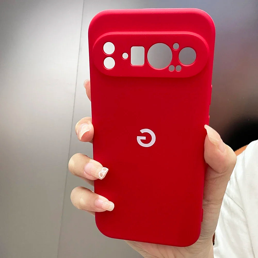 Liquid Silicone Case for Google Pixel 5–10 Series