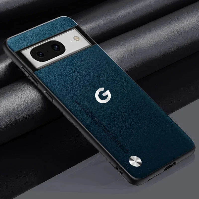 Luxury Kevlar Leather Matte Case for Google Pixel 6A–11 Pro XL