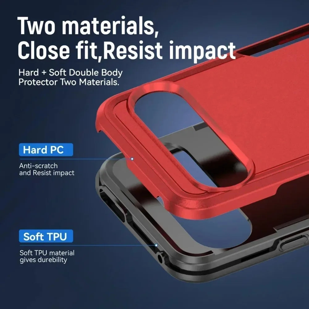 Heavy Duty Rugged Armor Case for Google Pixel