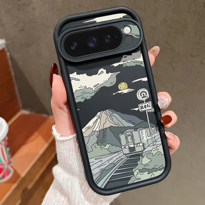Landscape Pattern Soft TPU Case for Google Pixel