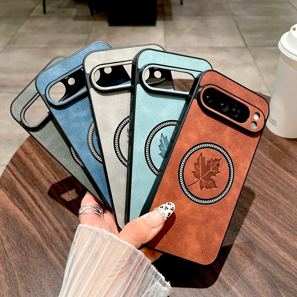 Faux Leather Case for Google Pixel — MagSafe Compatible