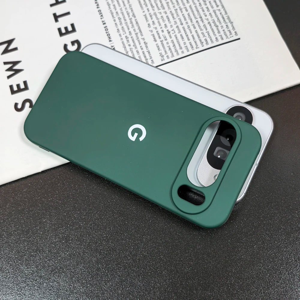 Silky Silicone Soft-Touch Case for Google Pixel 6–10 Series