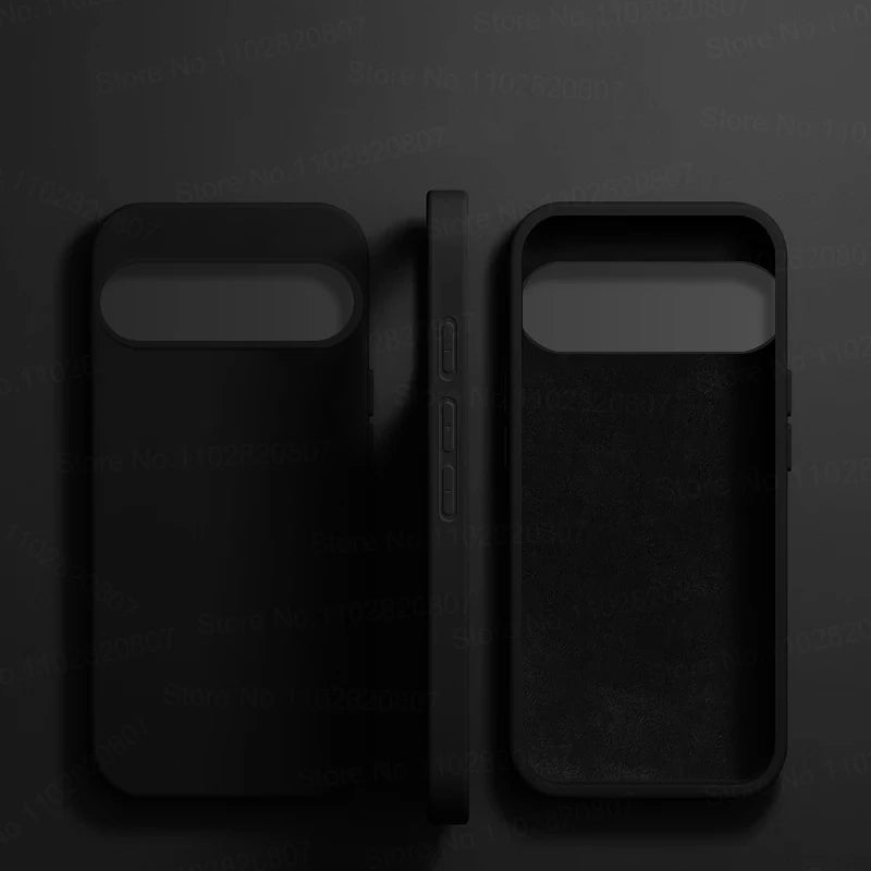 Luxury Liquid Silicone Case for Google Pixel 6–9 Pro XL