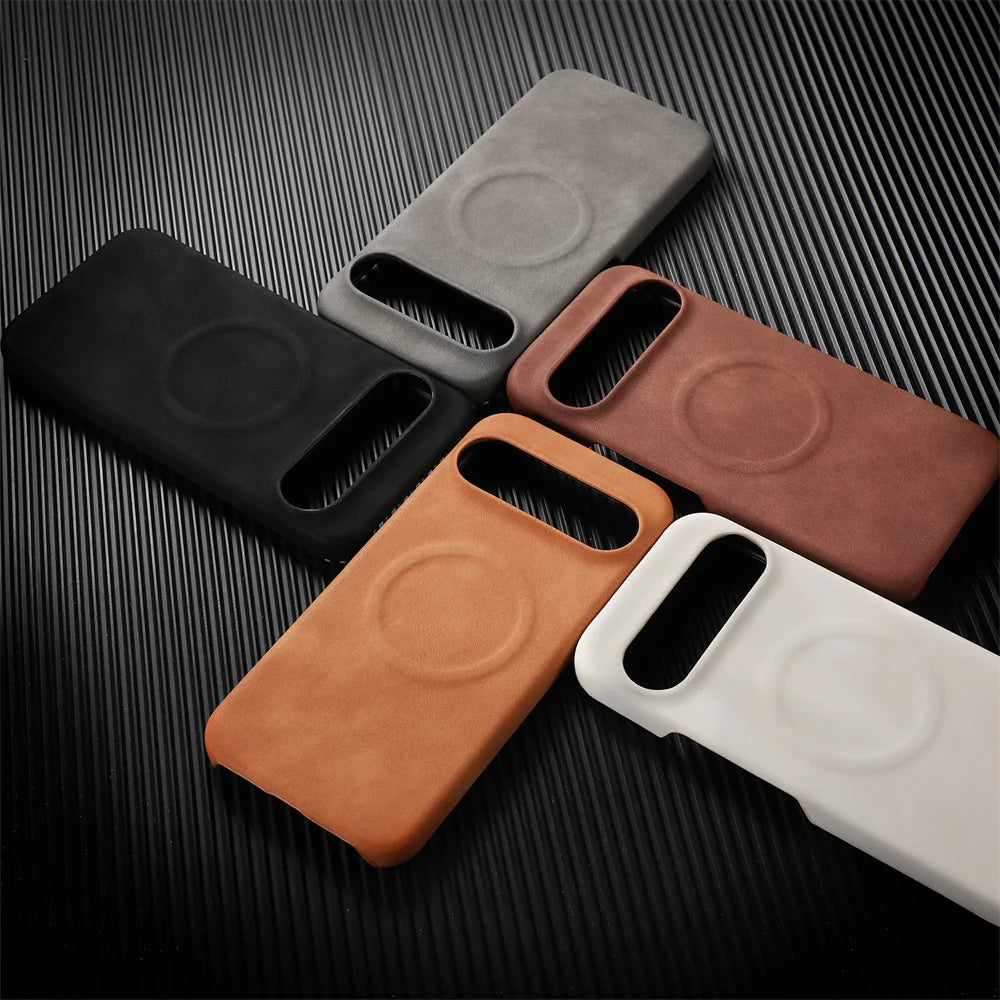 Luxury Sheepskin Leather MagSafe Case for Google Pixel 11 / 10 / 9 / 8 / 7 Series