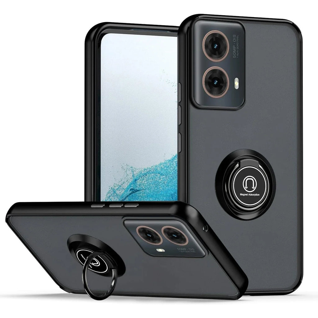 Motorola Moto Armor Matte Ring Case