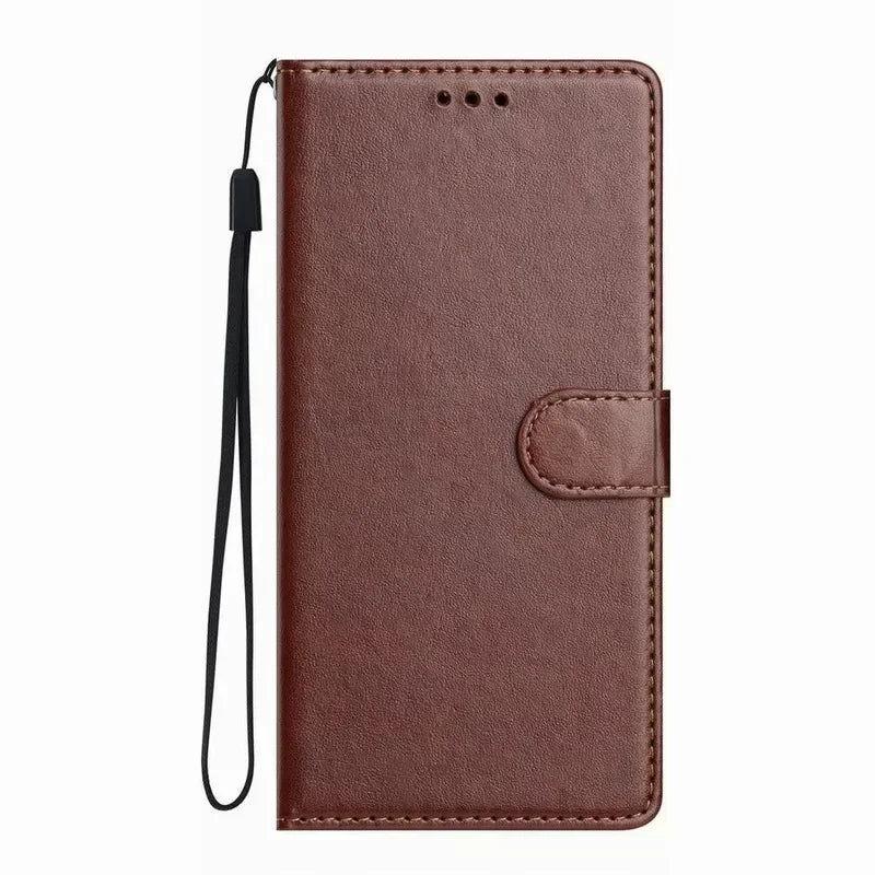 PU Leather Wallet Flip Case — Motorola Moto G Series