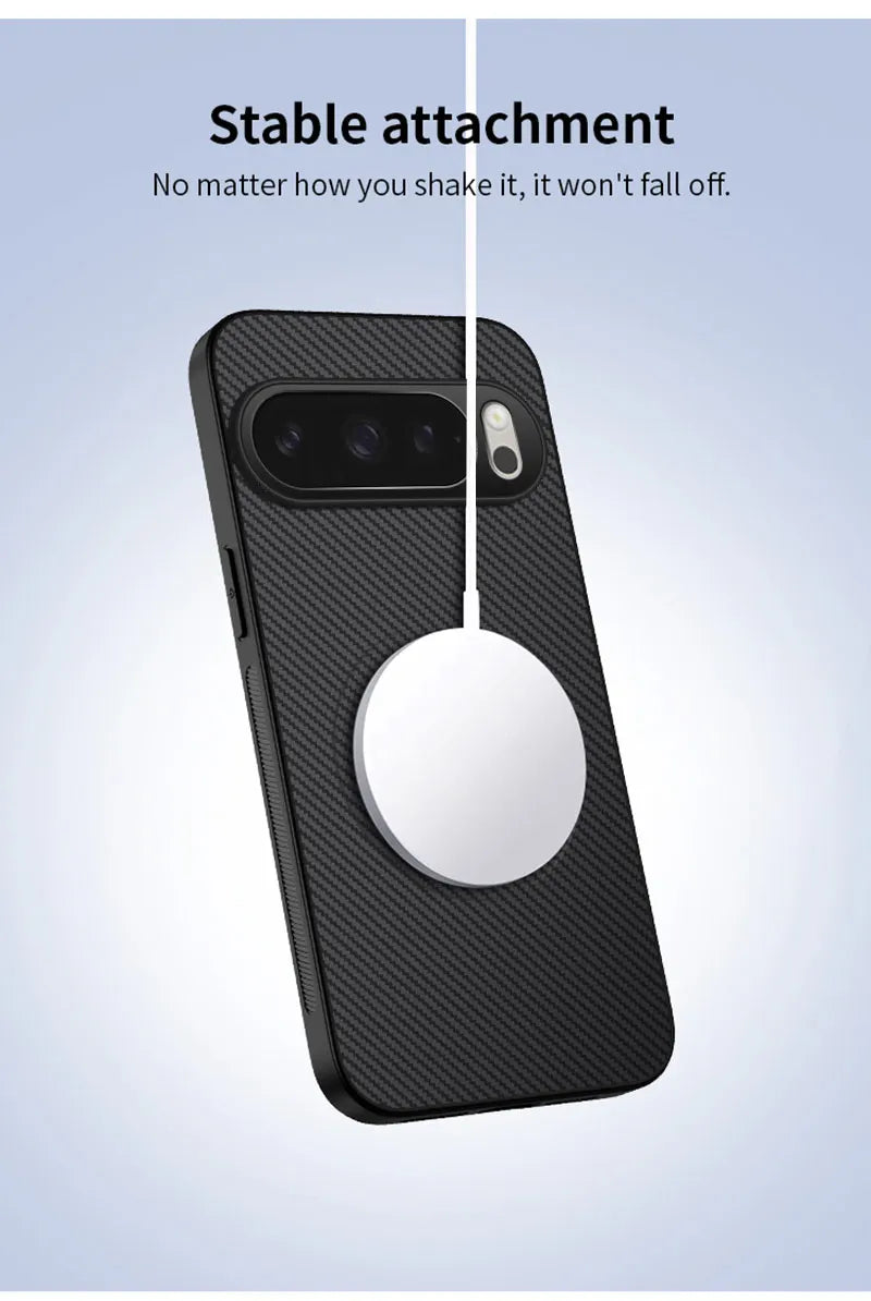 Carbon Fiber Bumper Case for Google Pixel — MagSafe Compatible