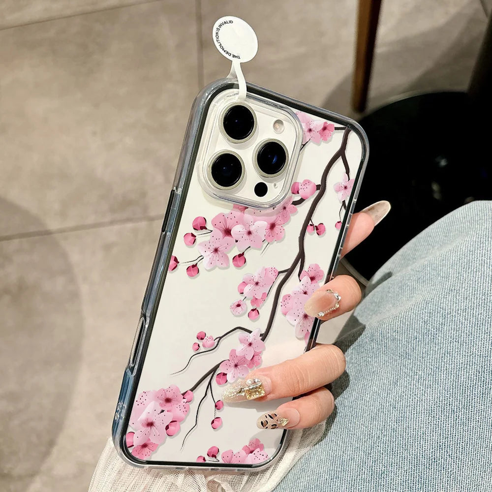 2-in-1 Candy Color iPhone Case | Soft TPU Protective Cover