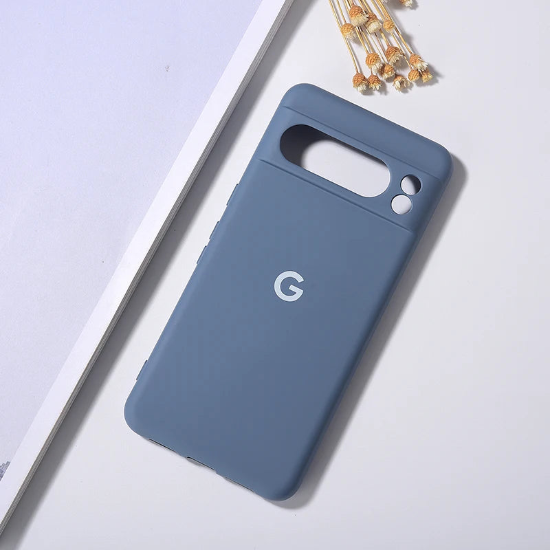 Slim Liquid Silicone Shockproof Case for Google Pixel
