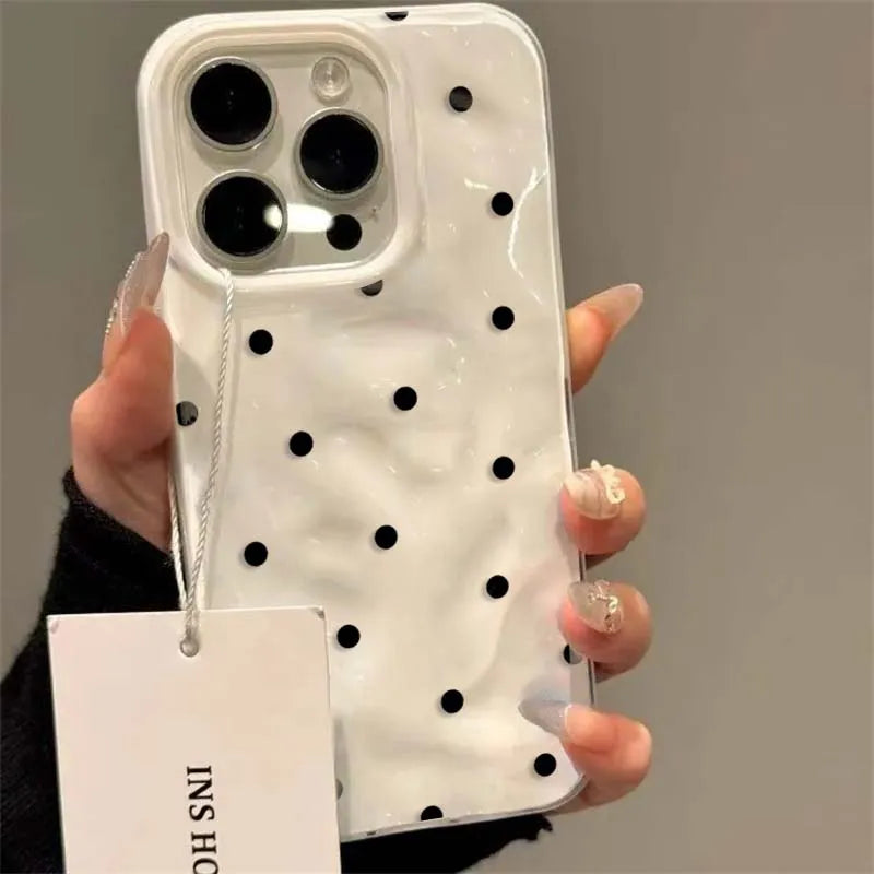 Polka Dot Soft Case for iPhone