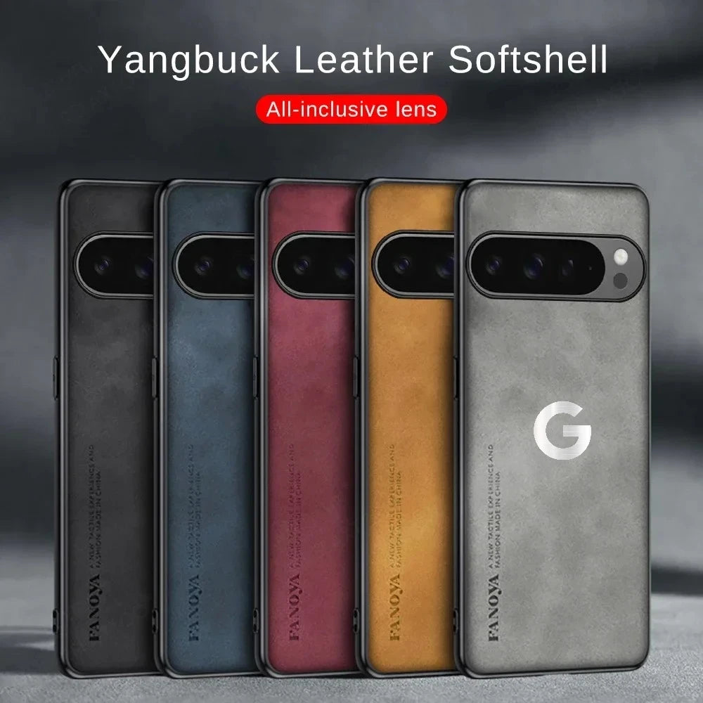 Luxury Sheepskin Leather Case for Google Pixel 11 / 10 / 9 / 8 / 7 / 6 Series