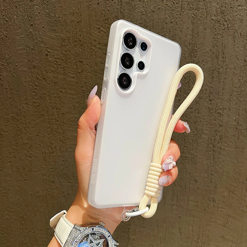Samsung Galaxy Silicone Case with Lanyard