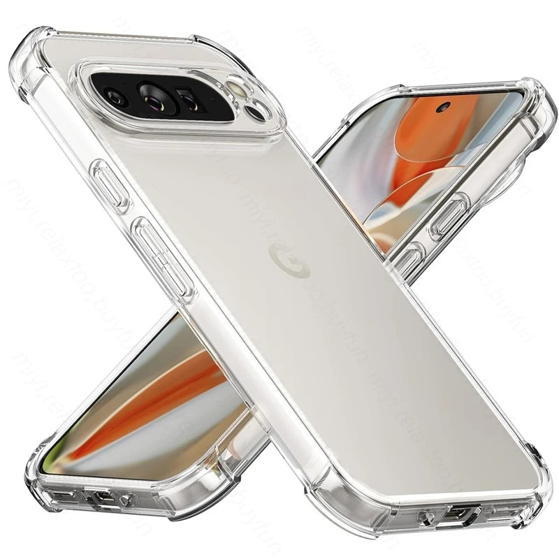Clear Slim TPU Case for Google Pixel 9 & 10 Series