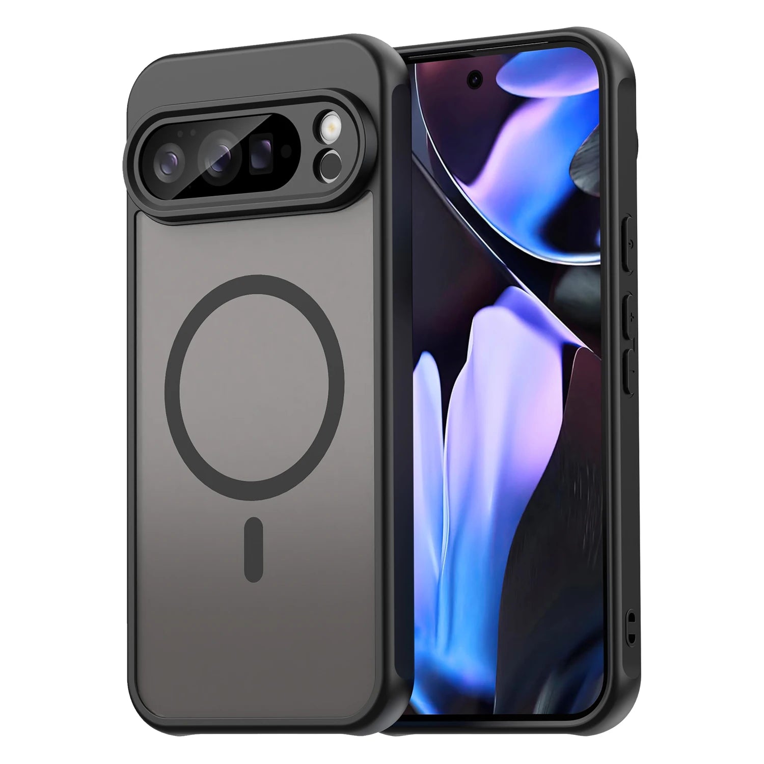 Matte Transparent Magnetic Case for Google Pixel