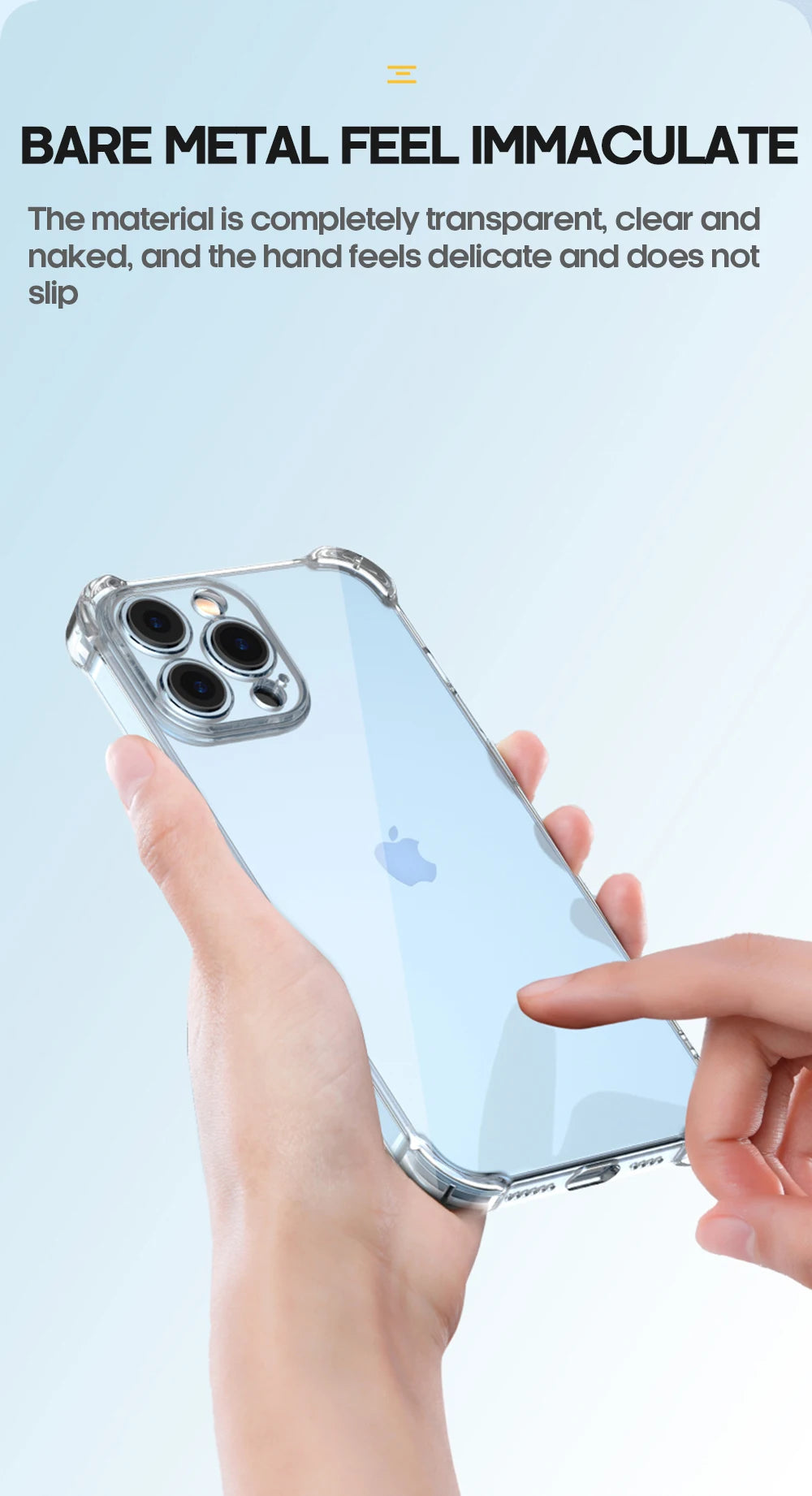 iPhone Clear Airbag Case