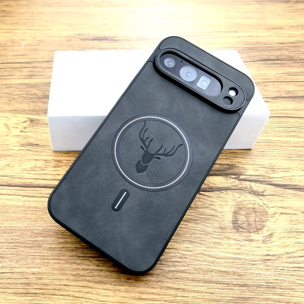 Luxury Faux Leather Phone Case for Google Pixel