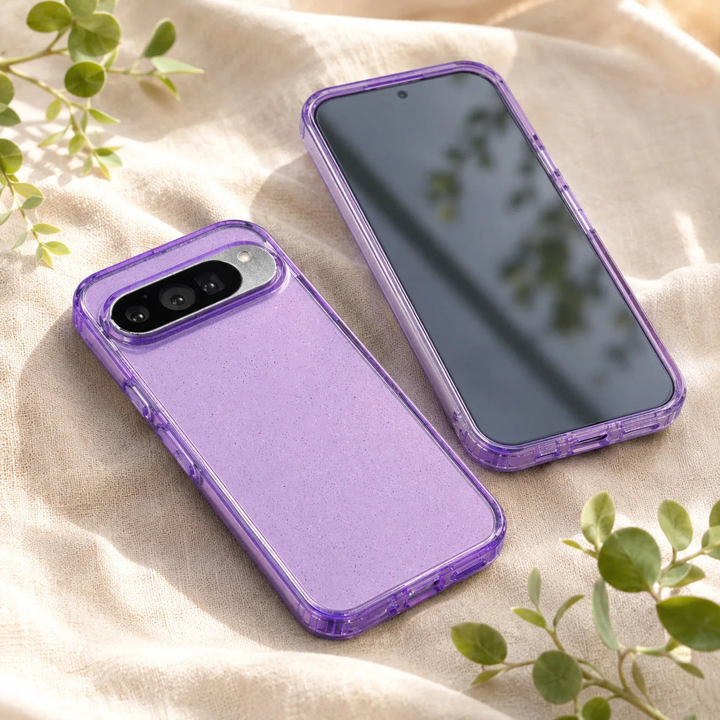 Glitter Jelly Transparent Case for Google Pixel 10A