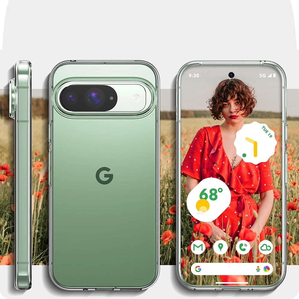 Ultra Thin Clear Silicone Case for Google Pixel