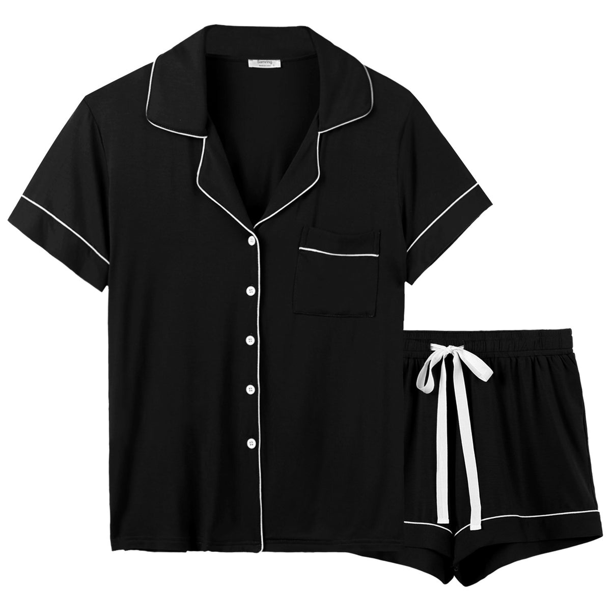 Modal Short-Sleeve Pajama Set